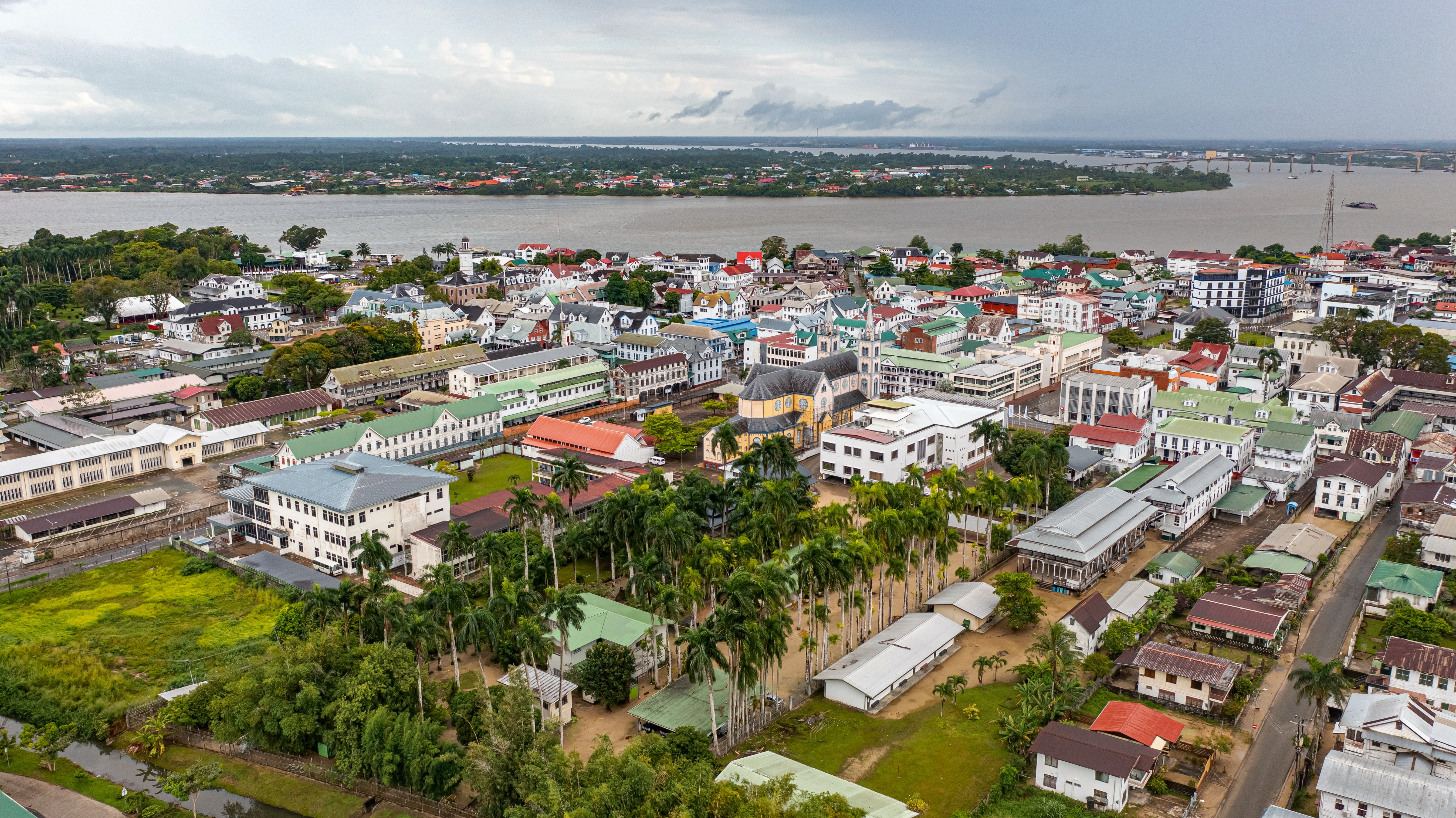 Paramaribo. Beeld: Shutterstock