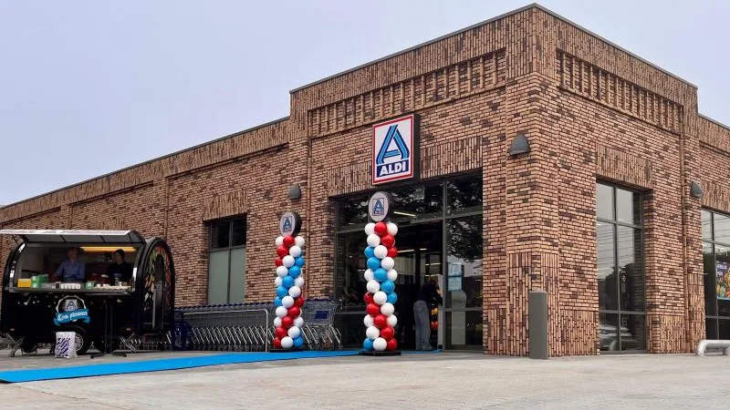 Archieffoto van een nieuwe Aldi in Wolvega. Foto: Aldi Vastgoed