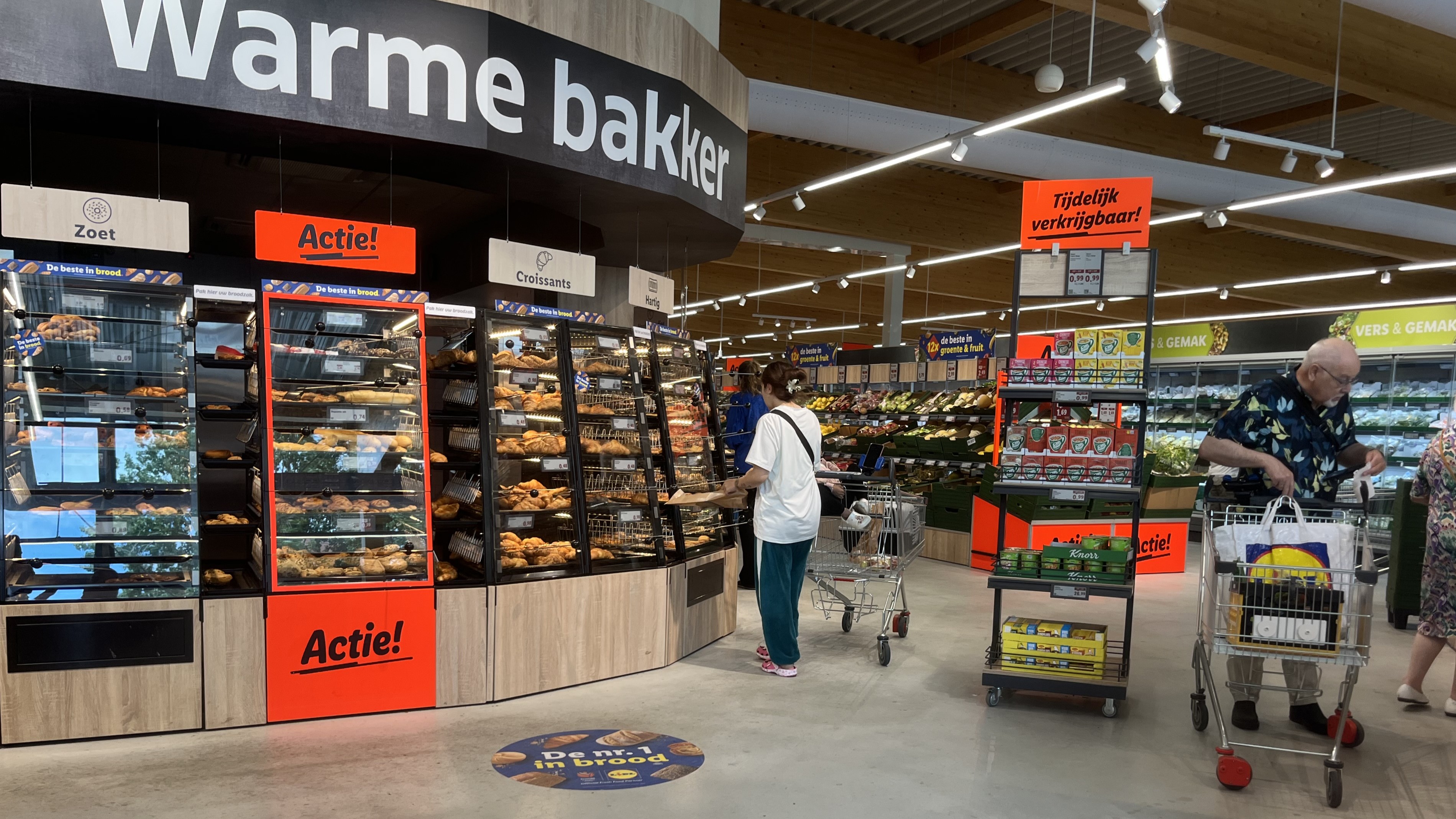 Broodafdeling Lidl Capelle aan den IJssel. Foto: Distrifood