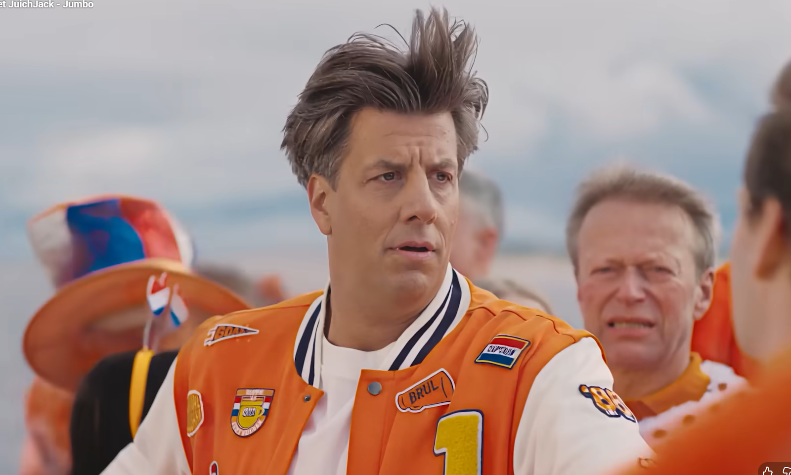 'Still' uit Jumbo's WK-reclame met Rob Kemps. Bron: Youtube