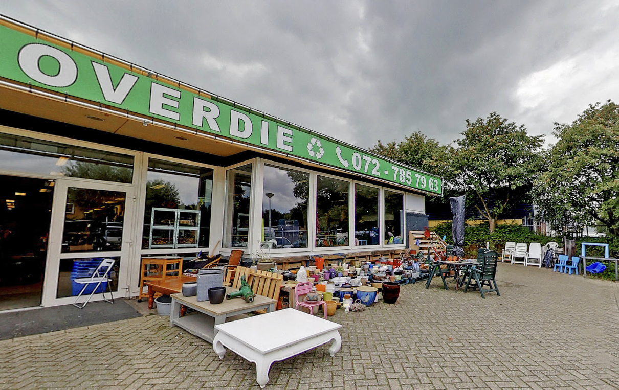 De locatie waar de nieuwe Aldi in Alkmaar komt. Beeld: Google Streetview
