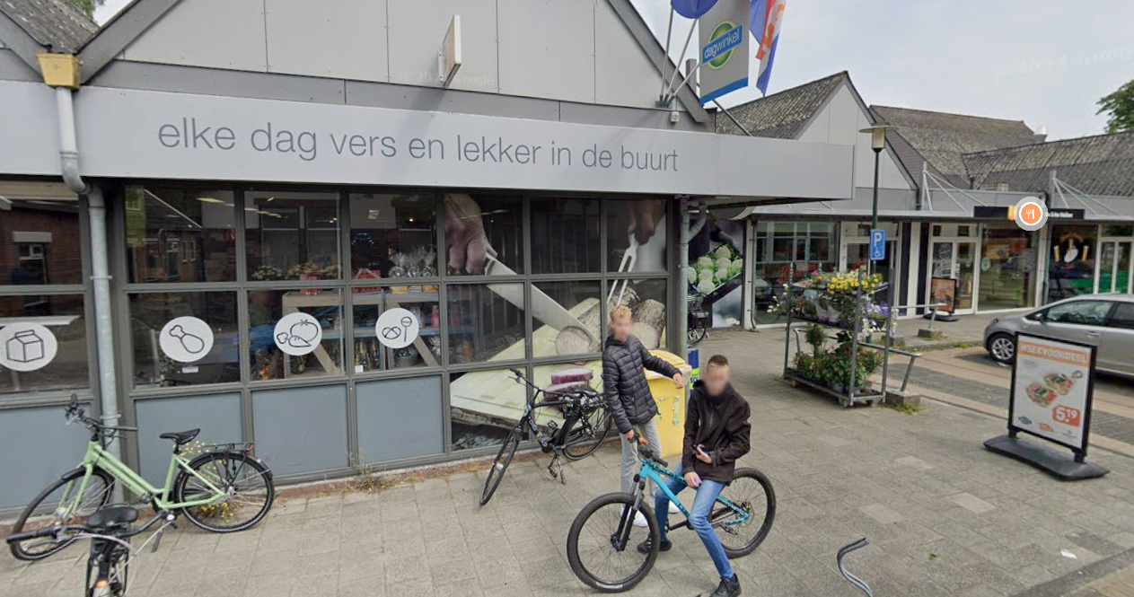 Exterieur Dagwinkel in Gasselternijveen. Foto: Google Street View