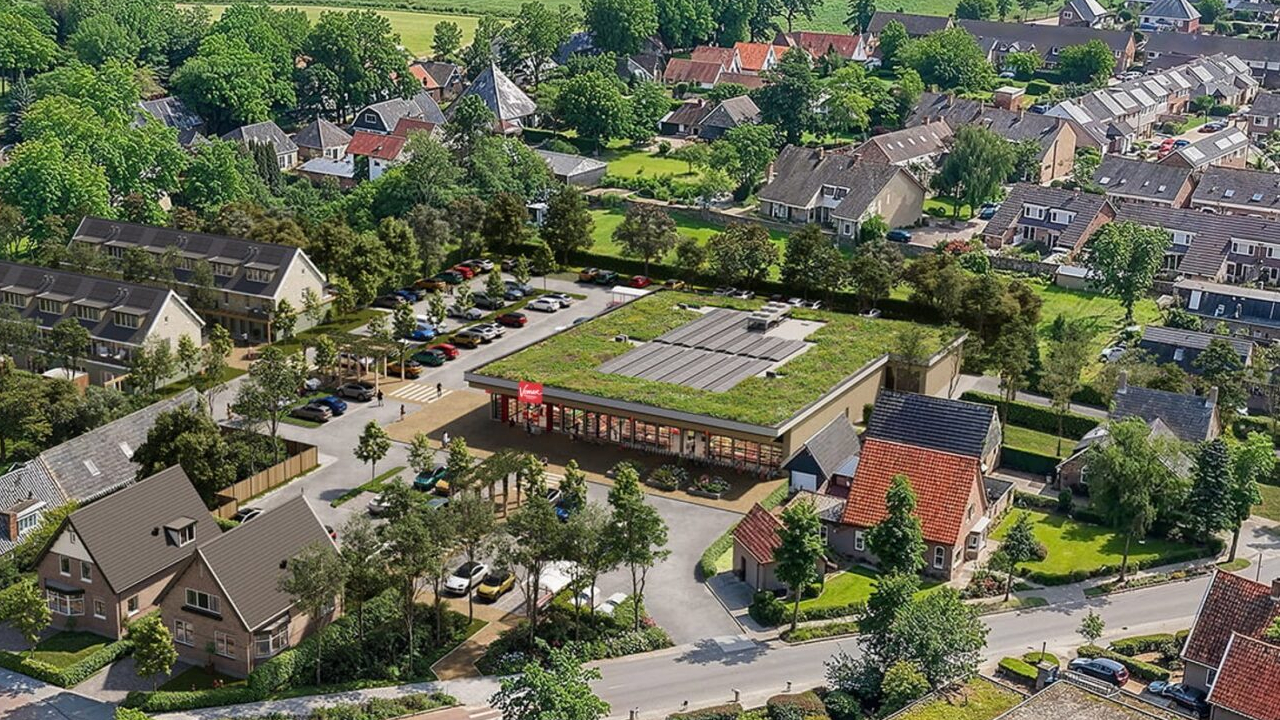 Een impressie van de nieuwe Vomar. Foto: Hoorne Vastgoed