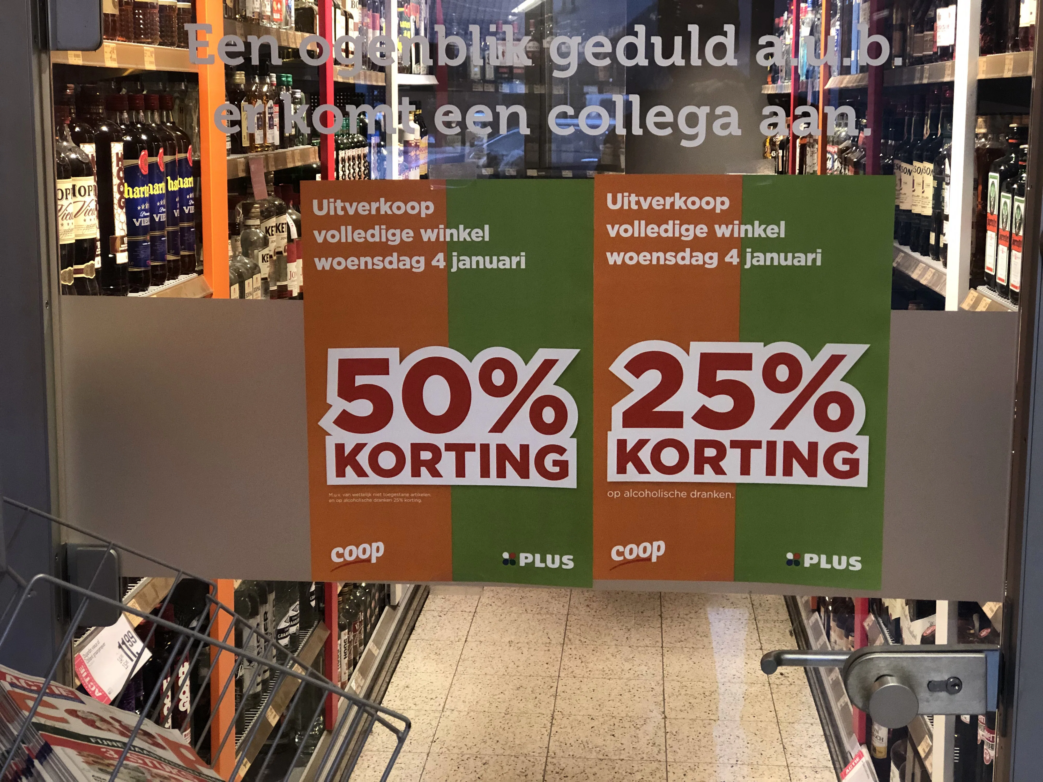 Door de fusie tussen Coop en Plus zijn veel supers overgedragen of gesloten. Foto: ANP