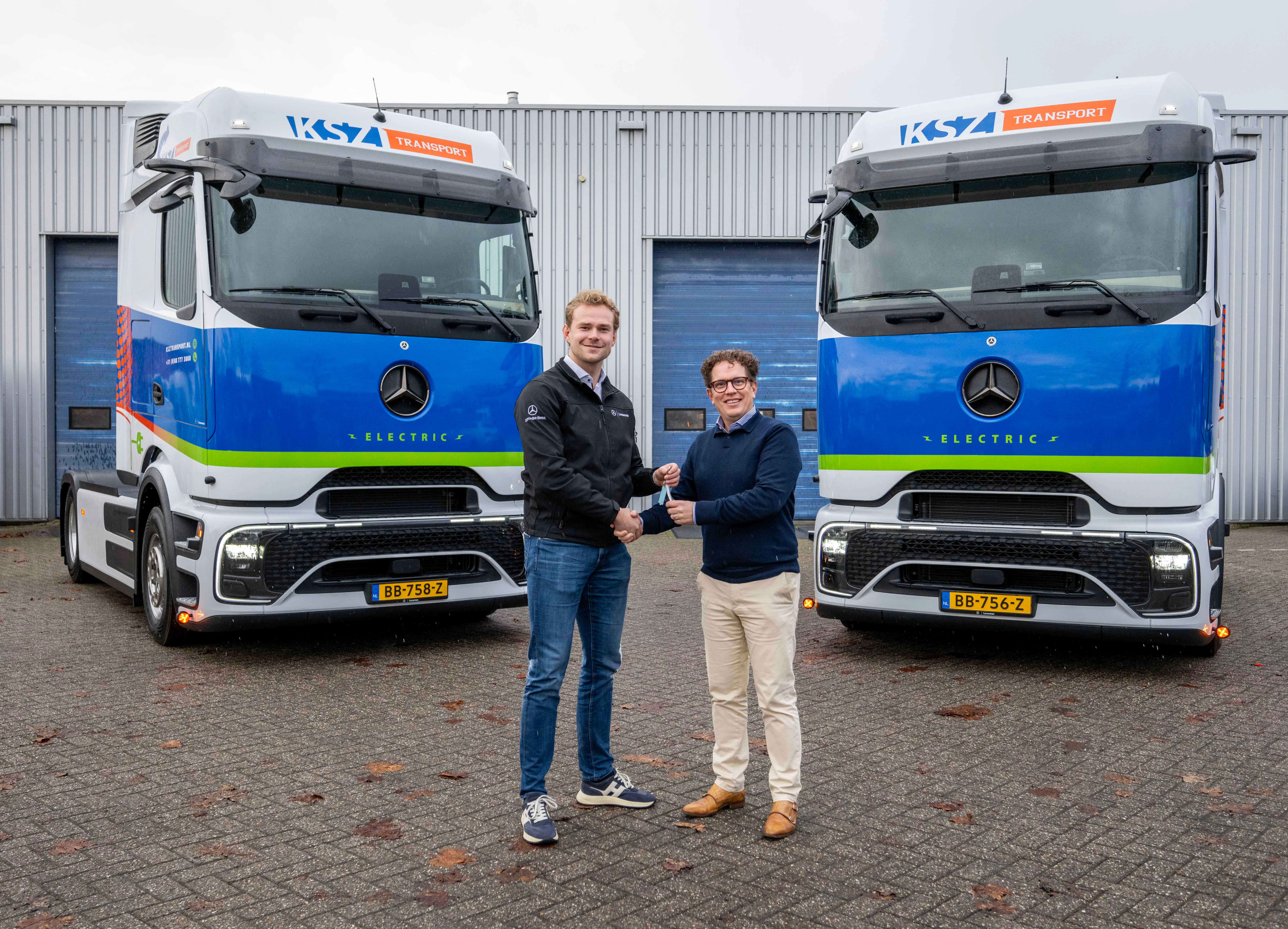 Richard Valkenburg (rechts): 'Elektrisch rijden vraagt om ritme.'