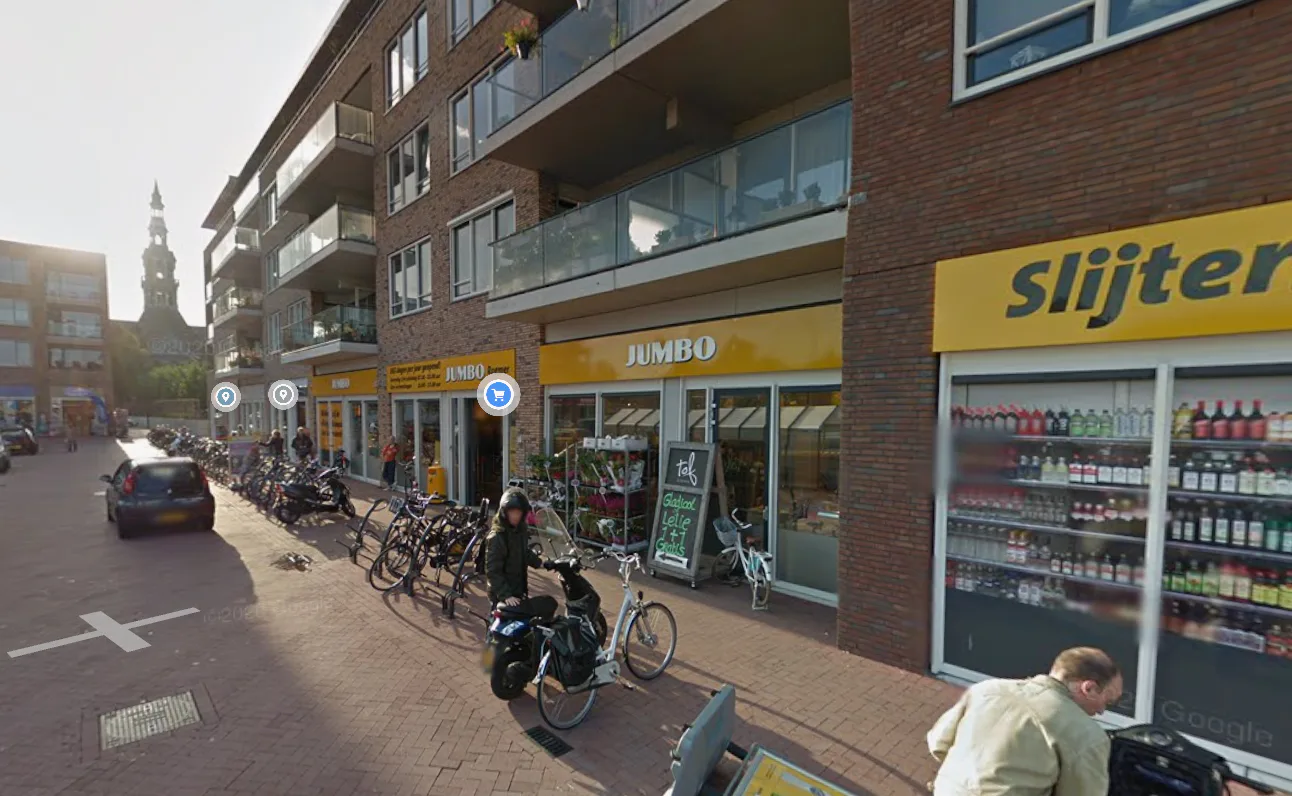 Jumbo Roemer in Heemskerk. Beeld: Google Streetview
