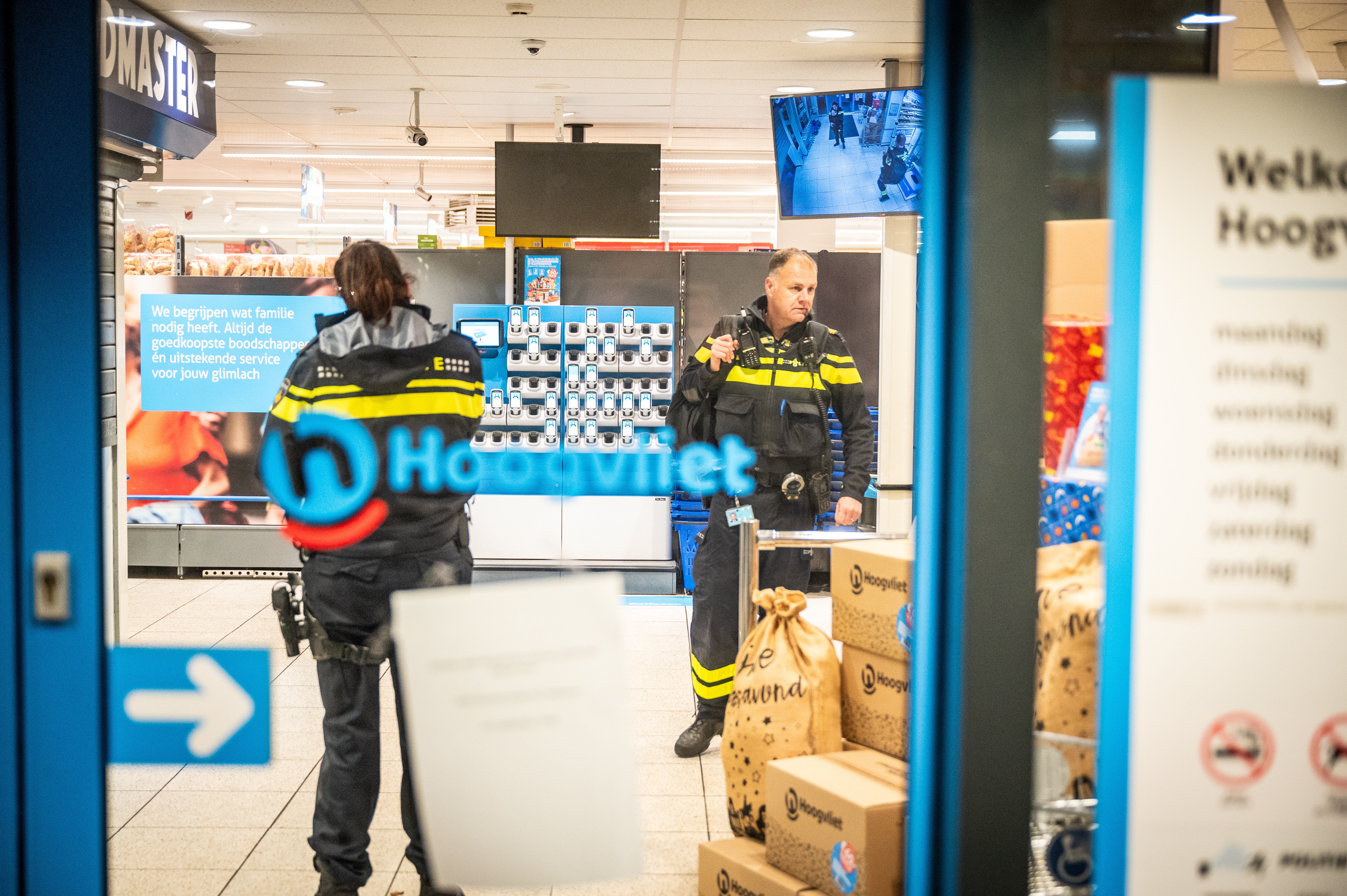 Politie doet onderzoek in een Hoogvliet. Afbeelding ter illustratie. Foto: ANP
